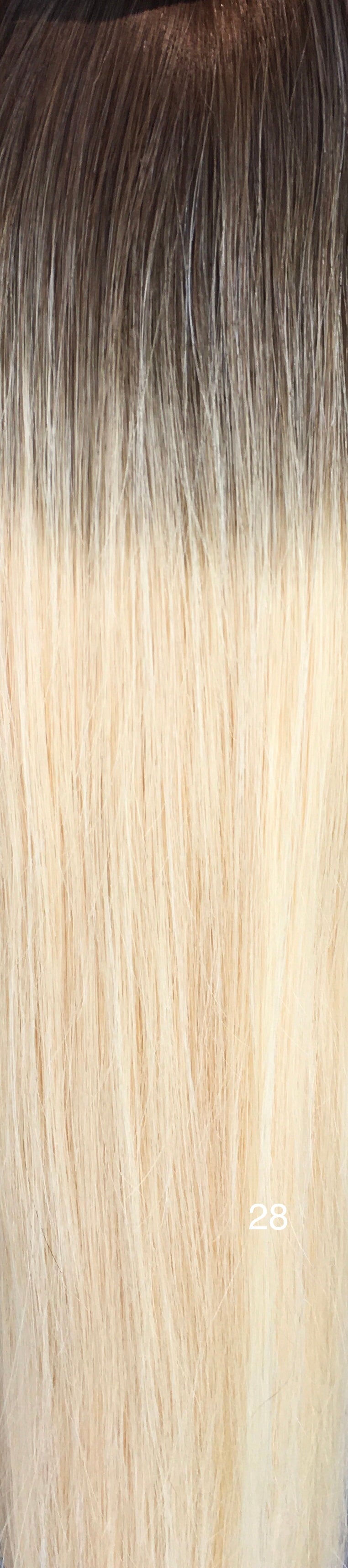 Bonding Extensions aus Schnitthaar - 55 cm