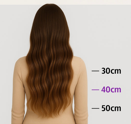Bonding Extensions aus Schnitthaar - 40 cm