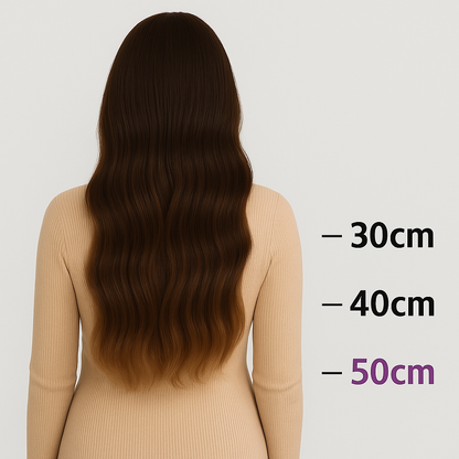 Bonding Extensions aus Schnitthaar - 50 cm
